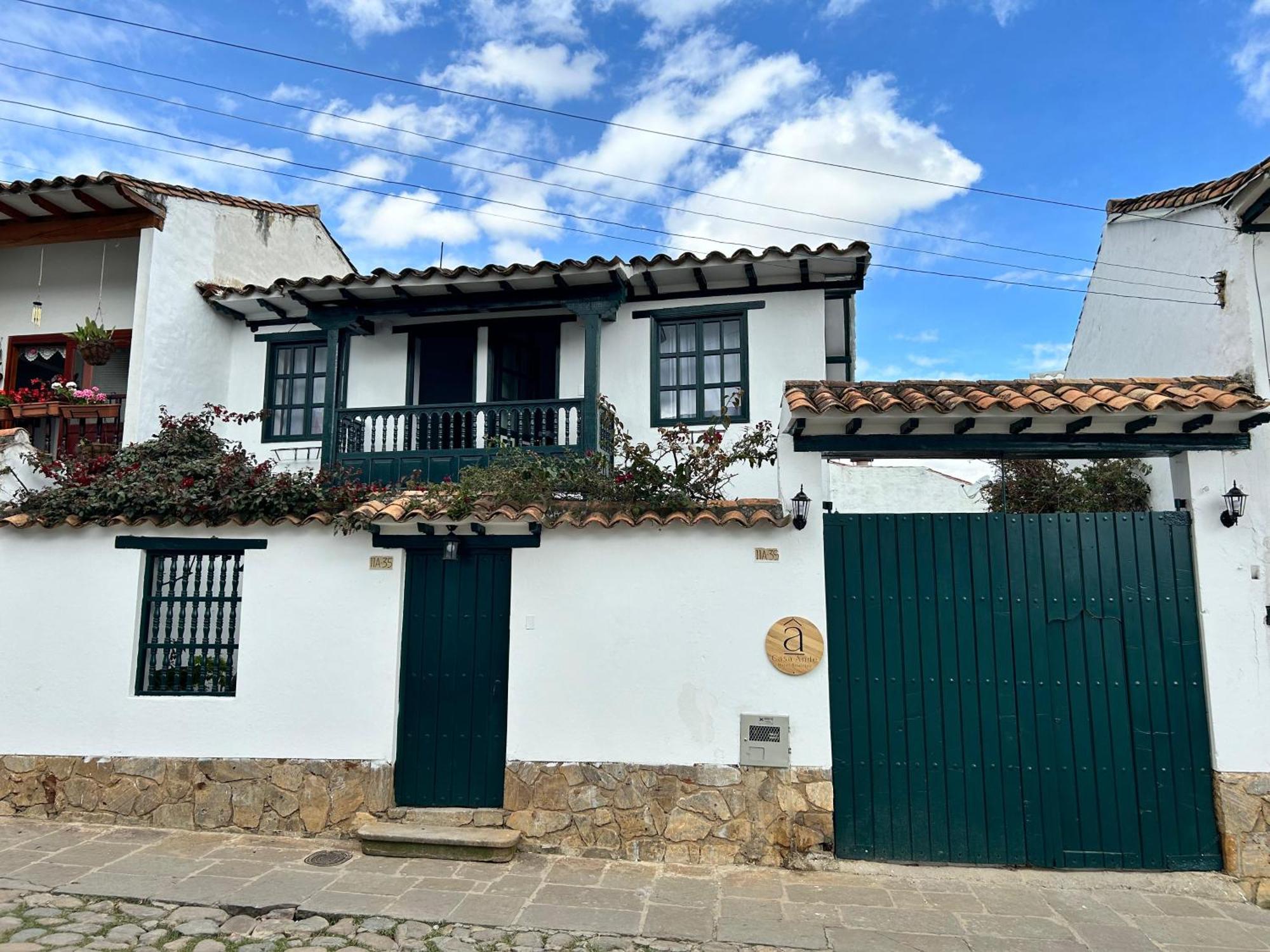 Casa Ande Hotel Boutique Villa de Leyva Exteriör bild